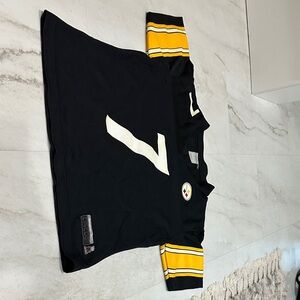 Kids Black and Yellow Sports Jersey